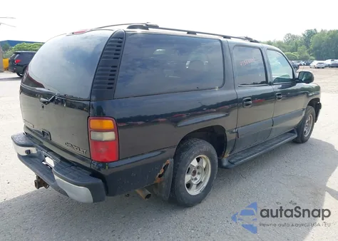 2002 Chevrolet Suburban K1500 from USA, damaged, VIN 1GNFK16T22J211667